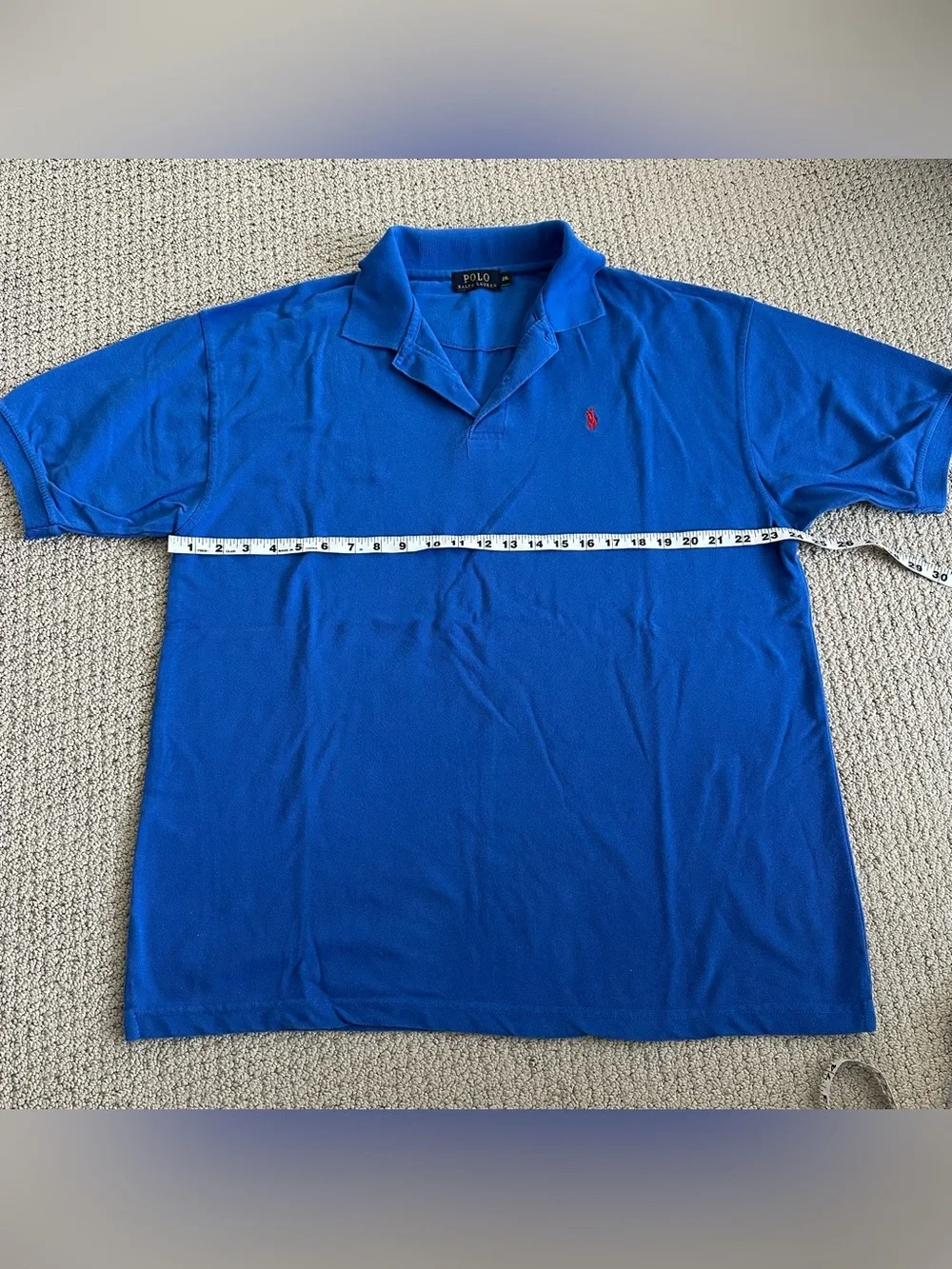 Polo by Ralph Lauren Classic Fit Blue Polo Shirt